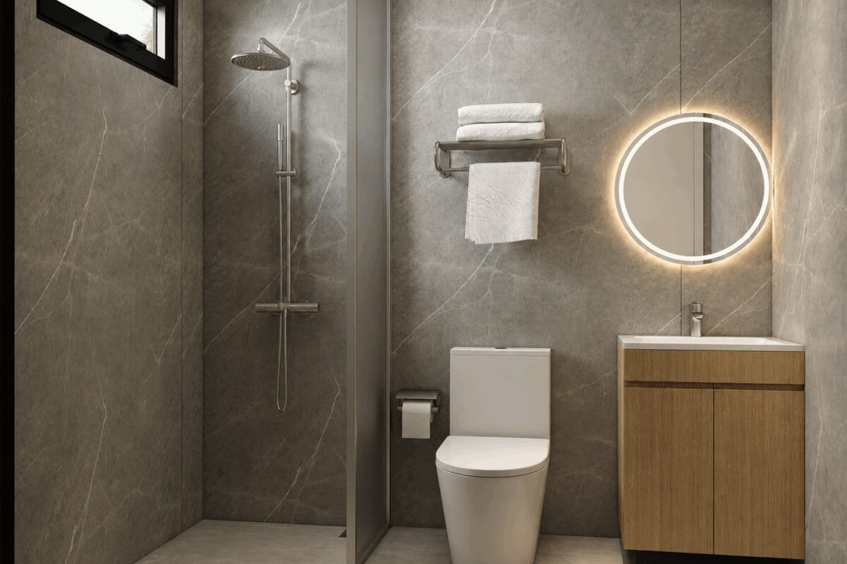 Modern wet-area design